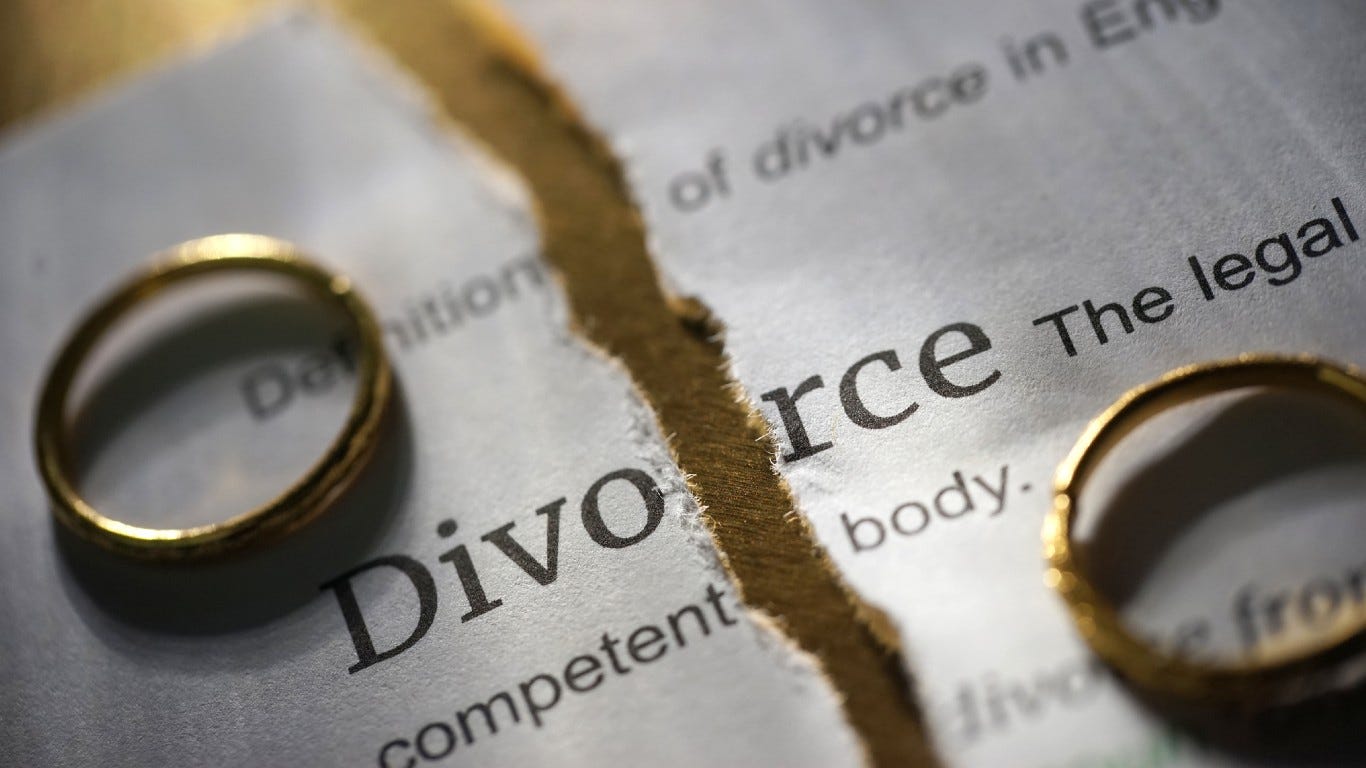 DIVORCE: “AN ALTERNATE REALITY FOR MEN?”